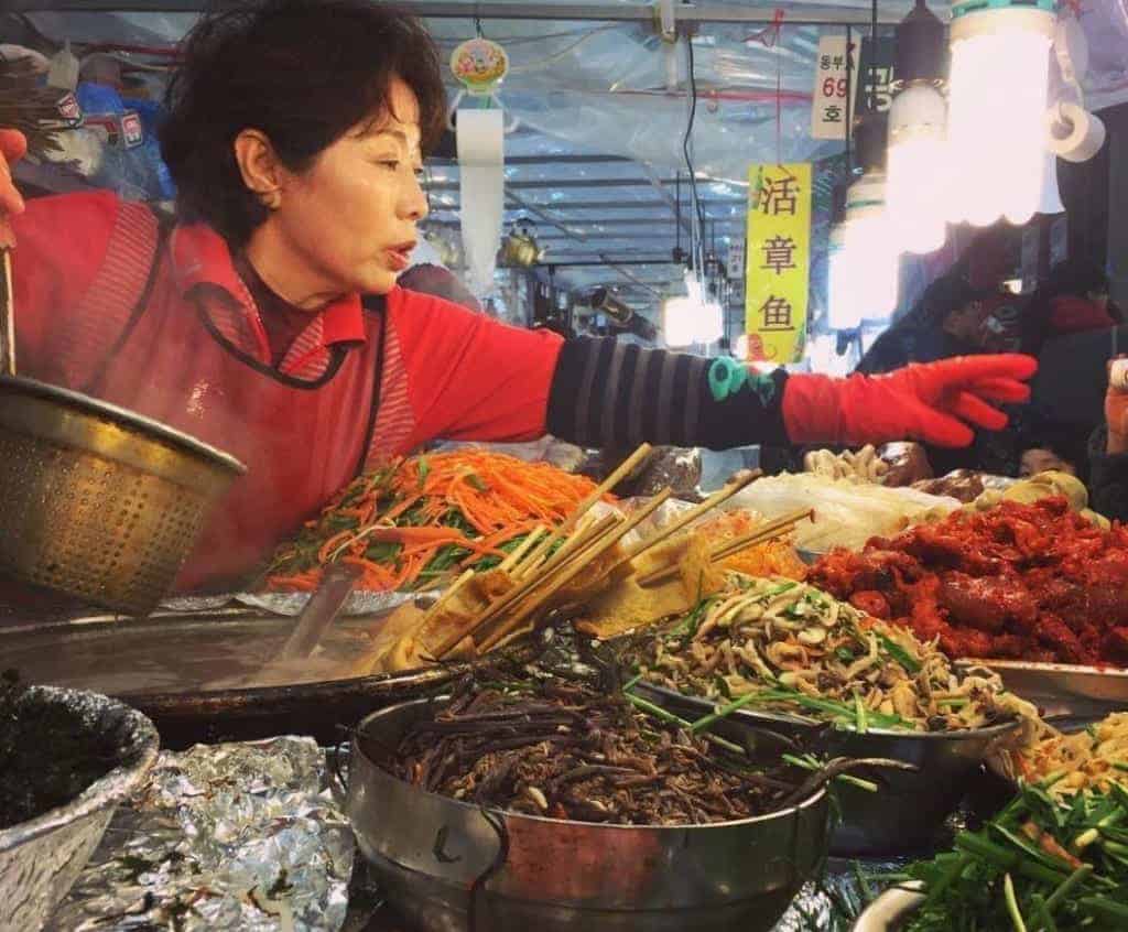 Places to Visit in Seoul: Gwangjang Market