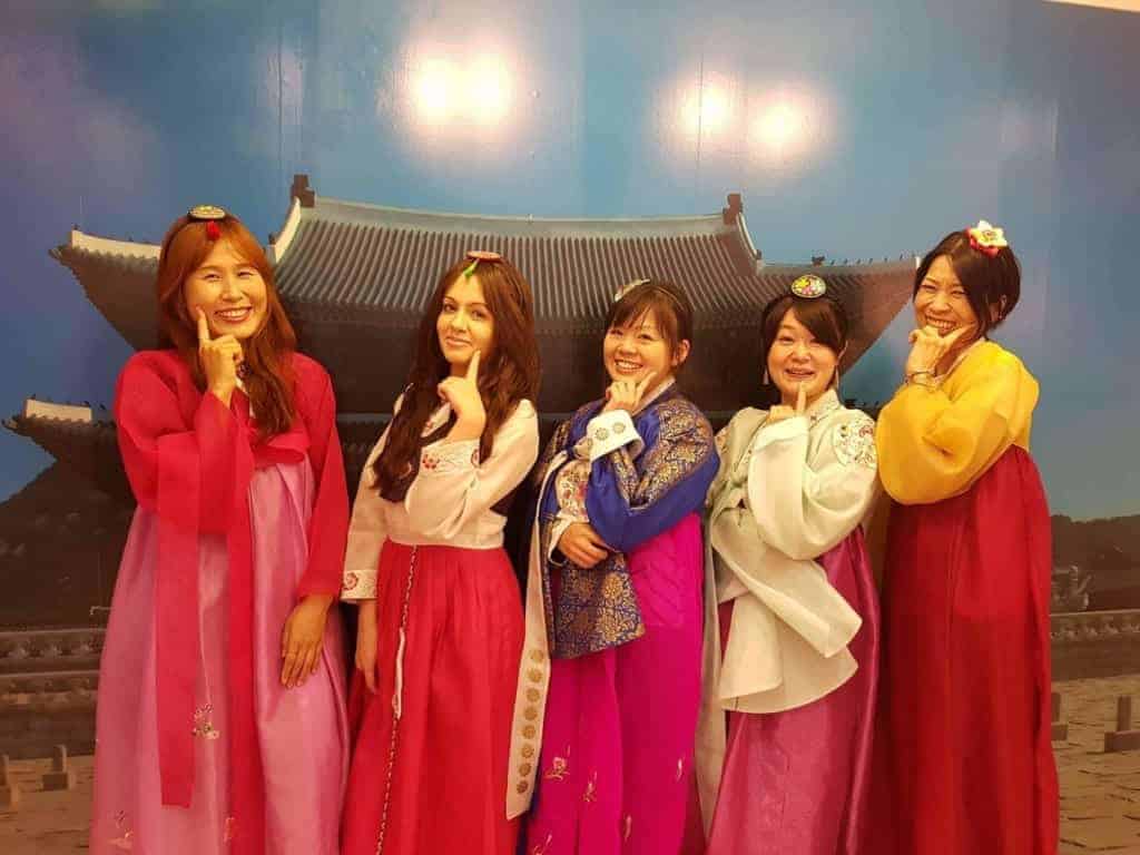 The hanbok experience - cute eh?