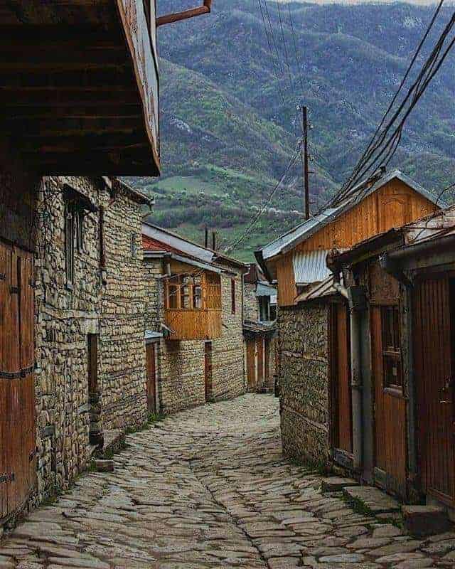 Travelling to Lahic, Azerbaijan