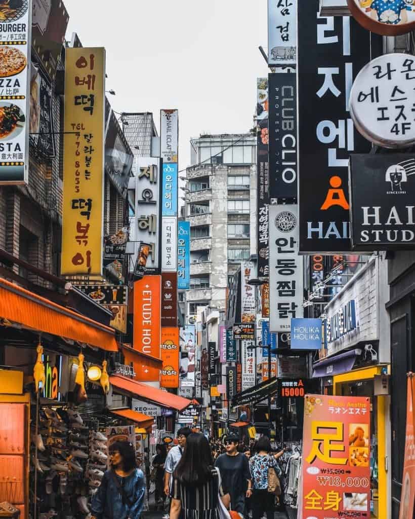 Myeongdong Seoul