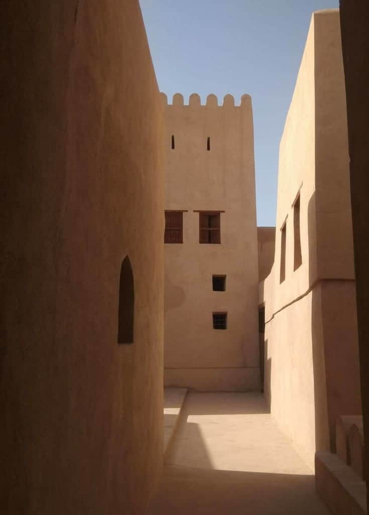 Renting a car in Oman: Nizwa Fort