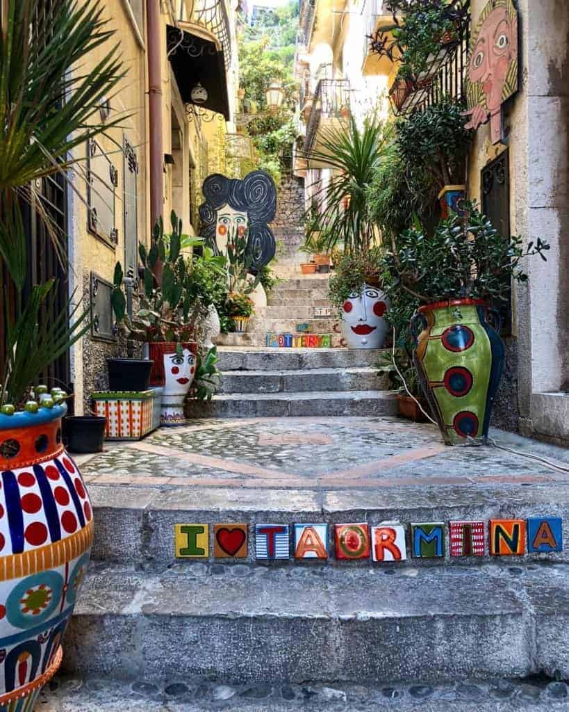 Quotes about Sicily: Beautiful Taormina, Eastern Sicily