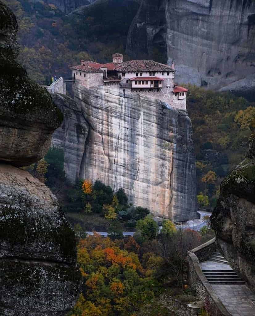 The ethereal landscapes of Meteora