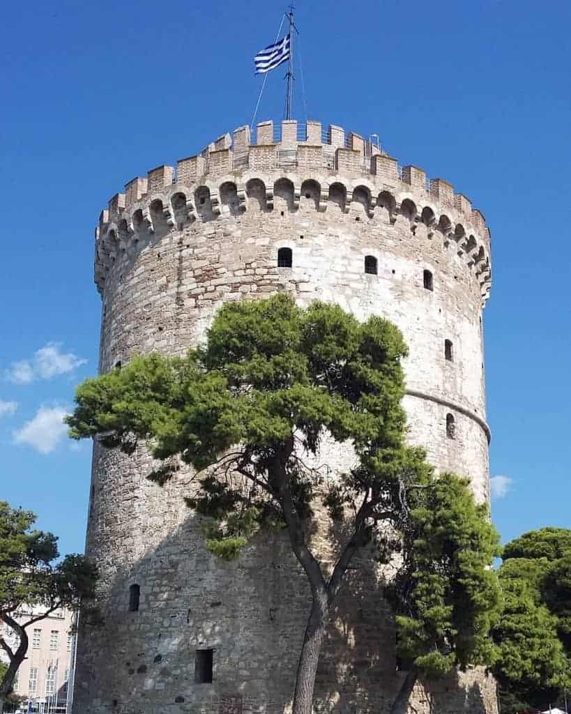 The iconic White Tower of Thessaloniki