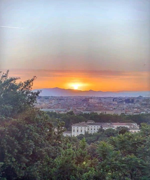 Some of the best views in Rome can be enjoyed from Gianicolo