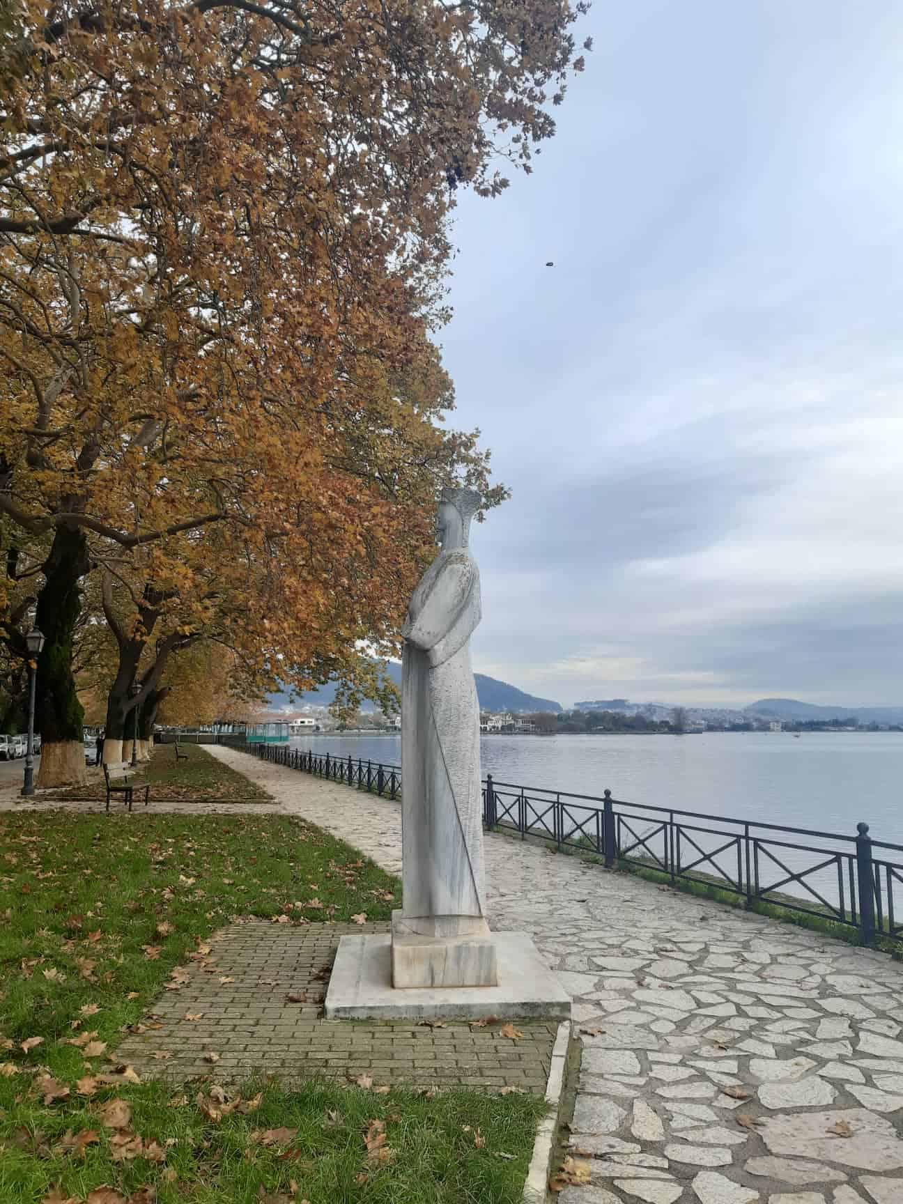 Strolling along Lake Pamvotida, Ioannina 