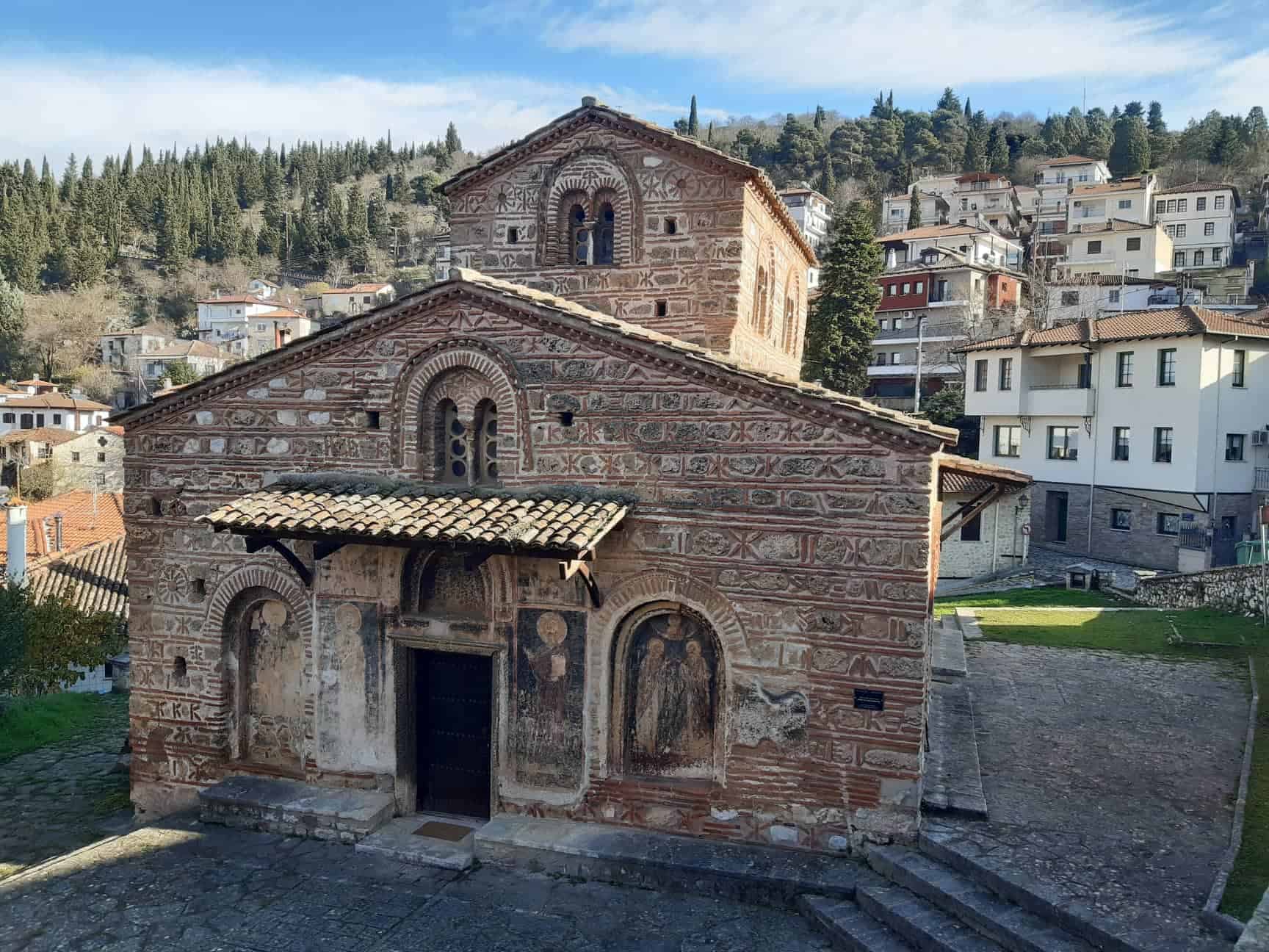 Ancient Byzantine churches occupy virtually every street corner