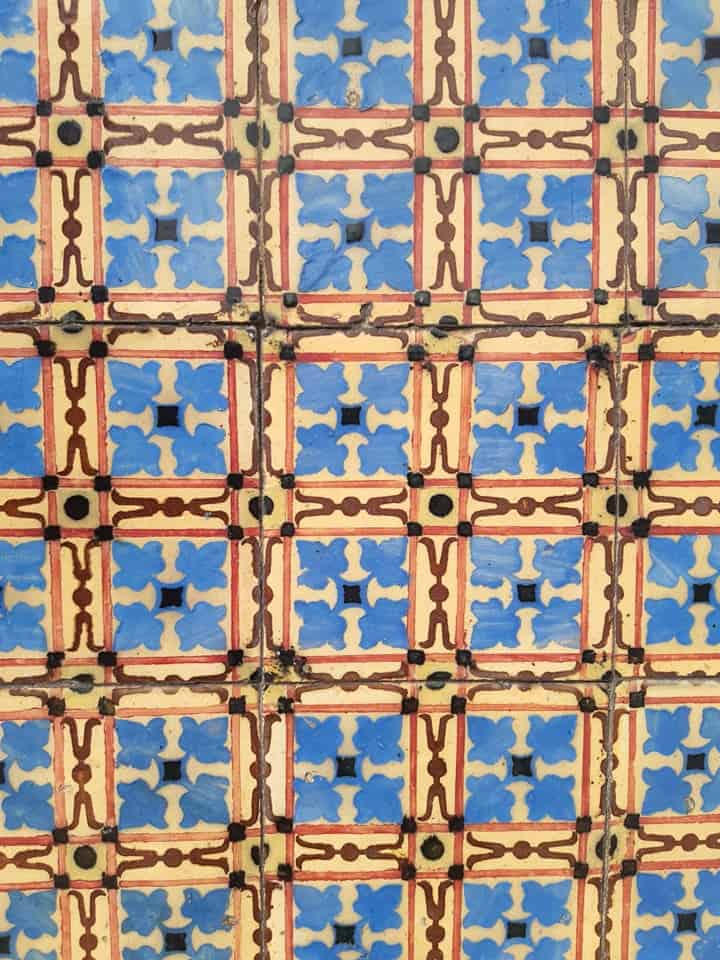 Beautiful azulejo tiles in Braga 