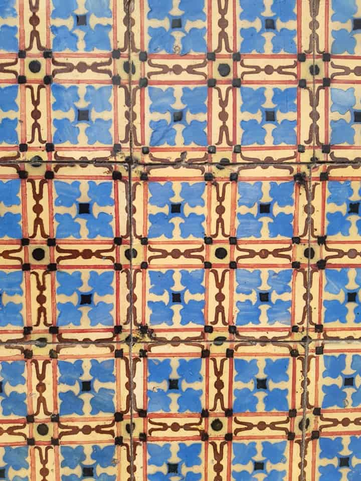 Beautiful azulejo tiles in Braga 