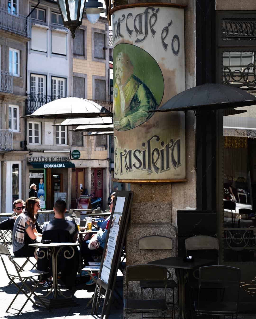 Cafe a Brasileira de Braga, Portugal