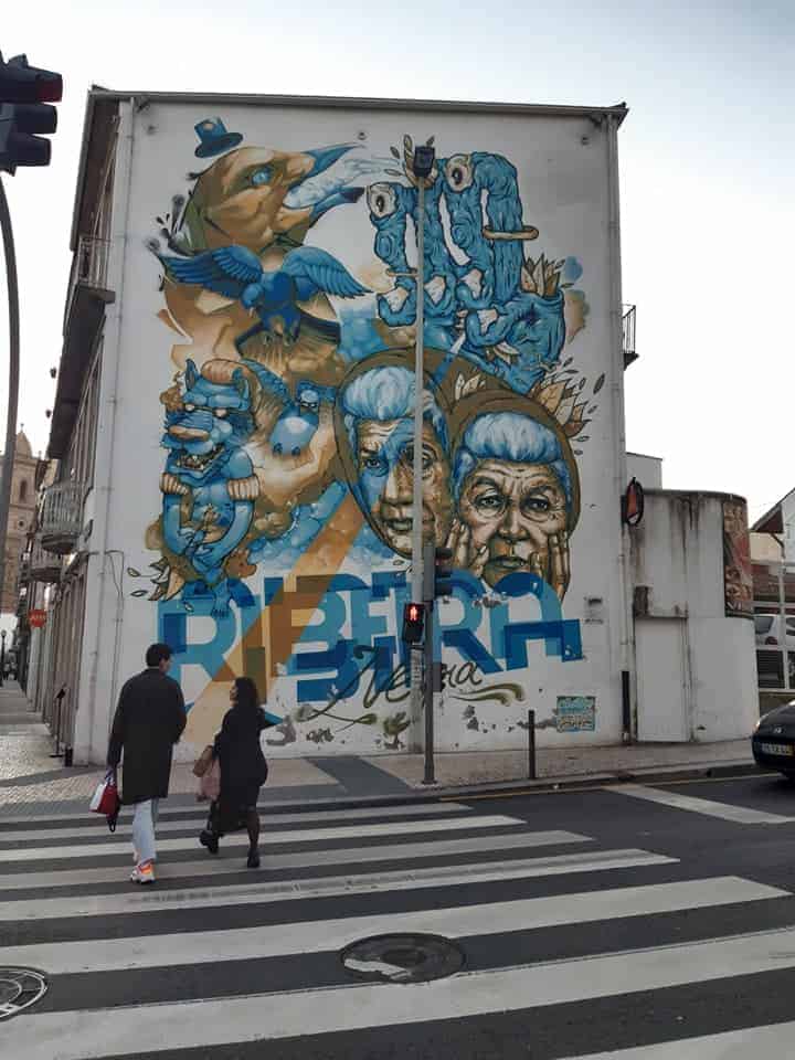Street Art in Porto: Ribiera 
