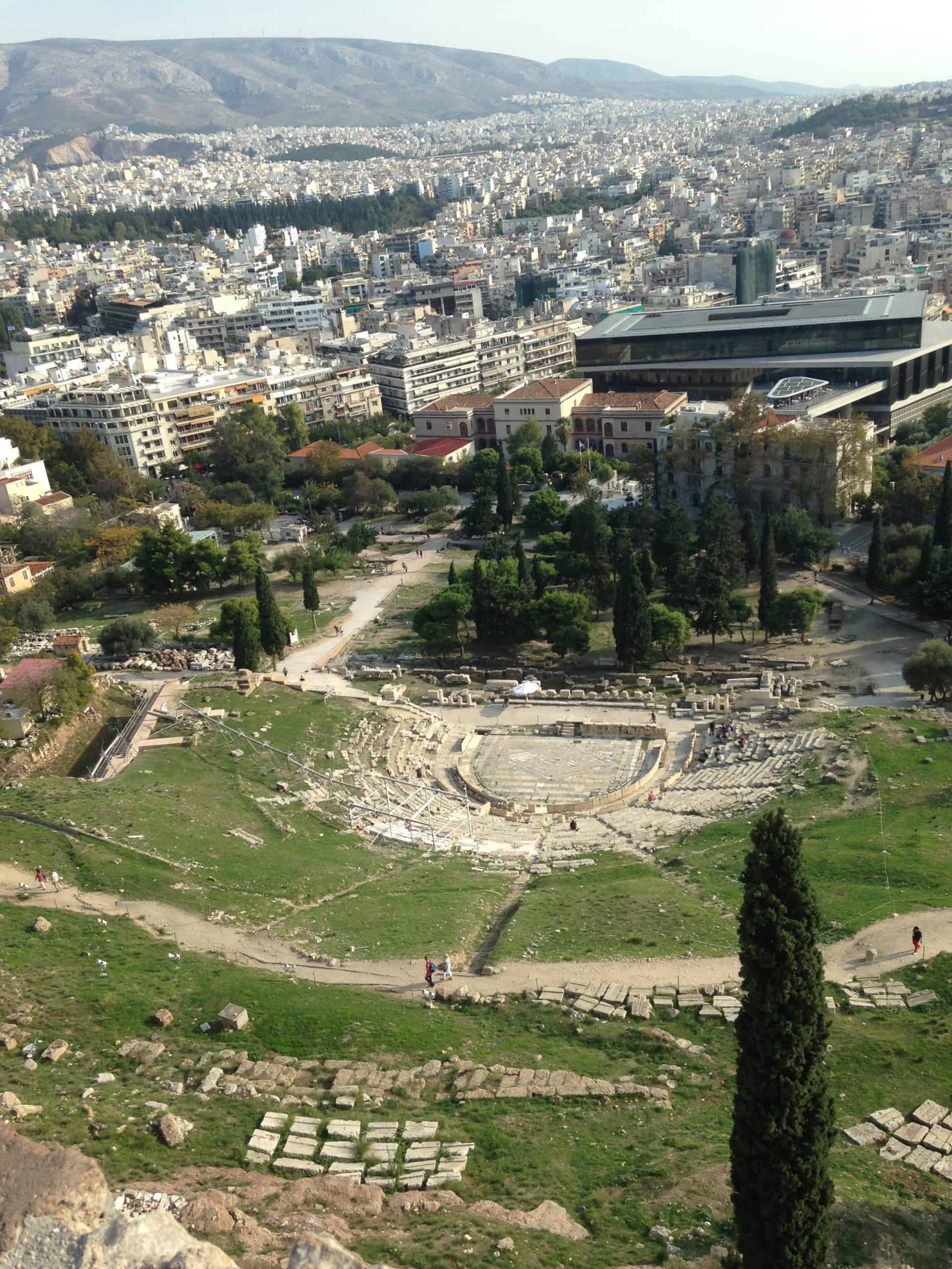 Visiting the Acropolis 