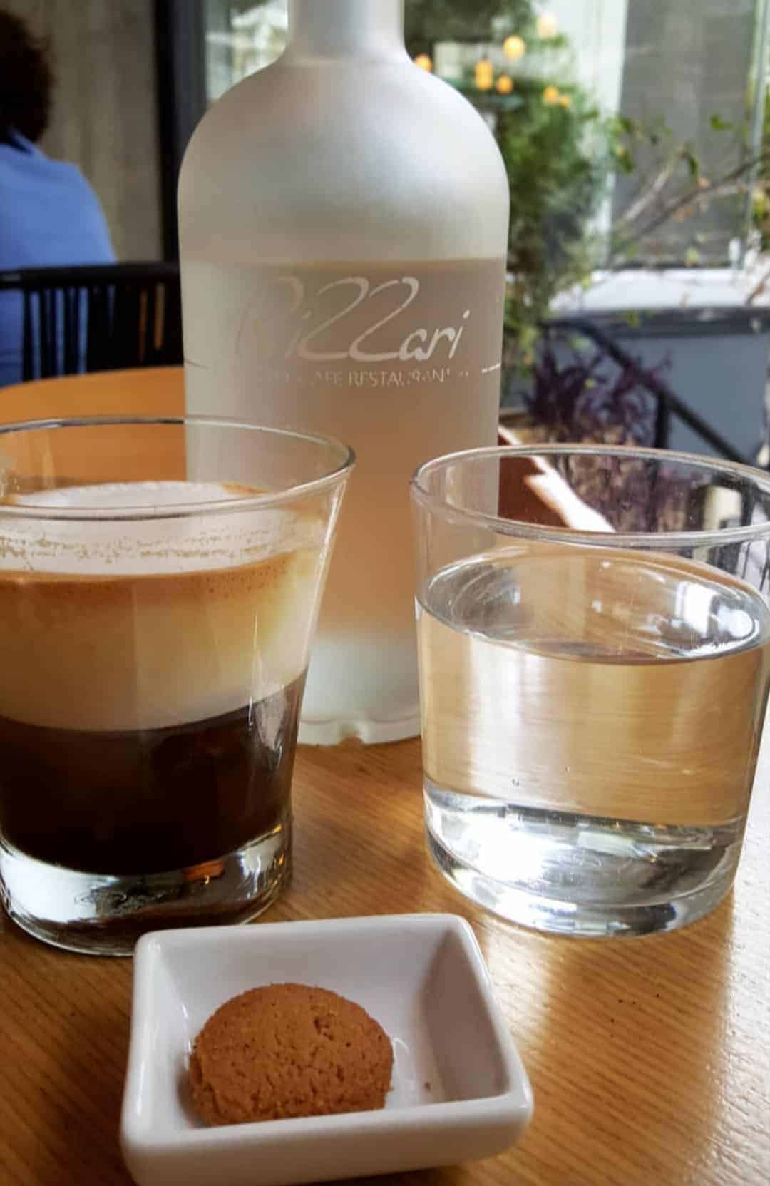 Greek coffee culture: A freddo espresso at one of my favourite coffee shops in Athens 