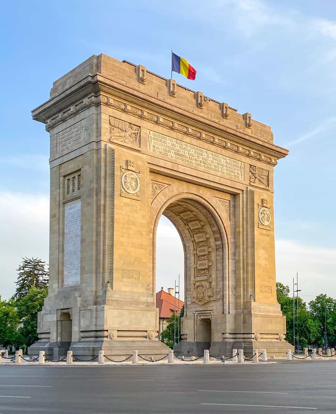 The Arcul de Triumf, Bucharest