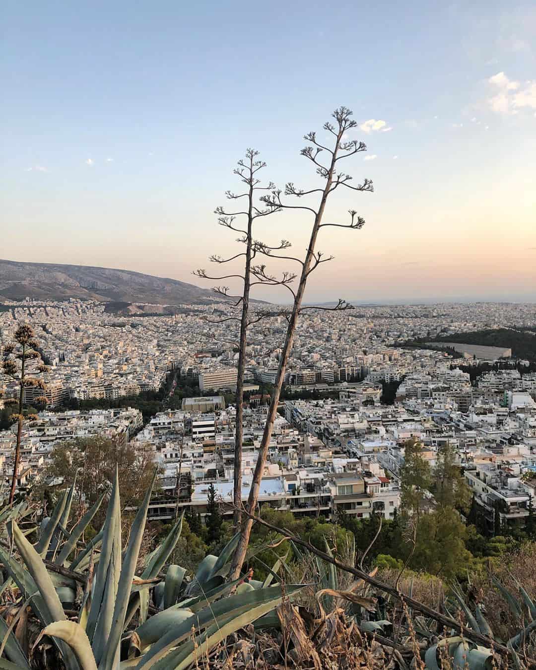 Athens itinerary: Mount Lycabettus at Sunset