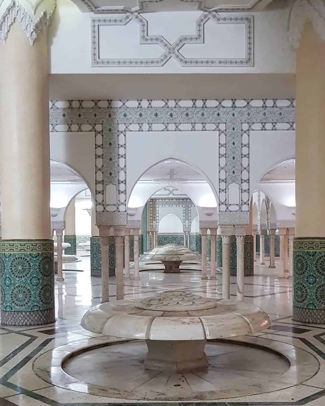 Morocco Itinerary: Mosque Hassan 