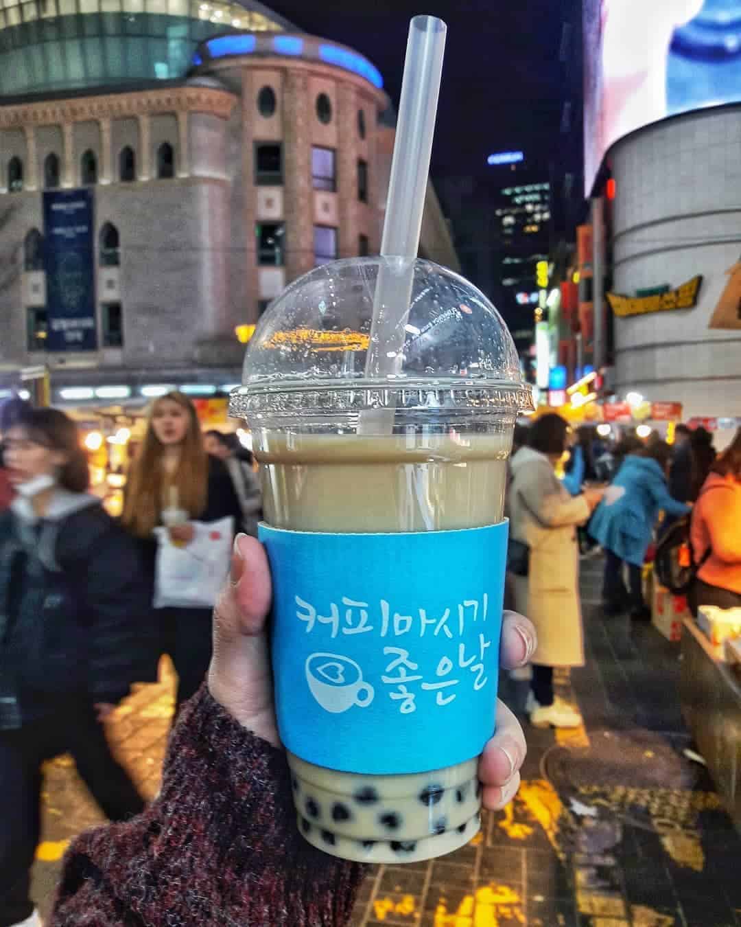 Korean bubble tea, Seoul