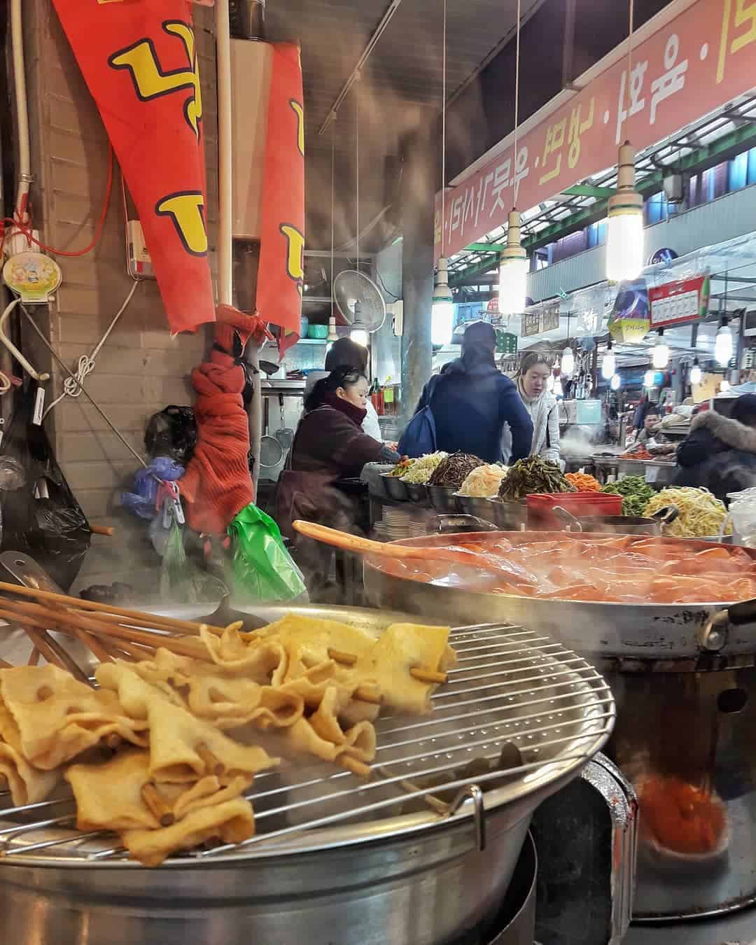 Korean street food: Odeng