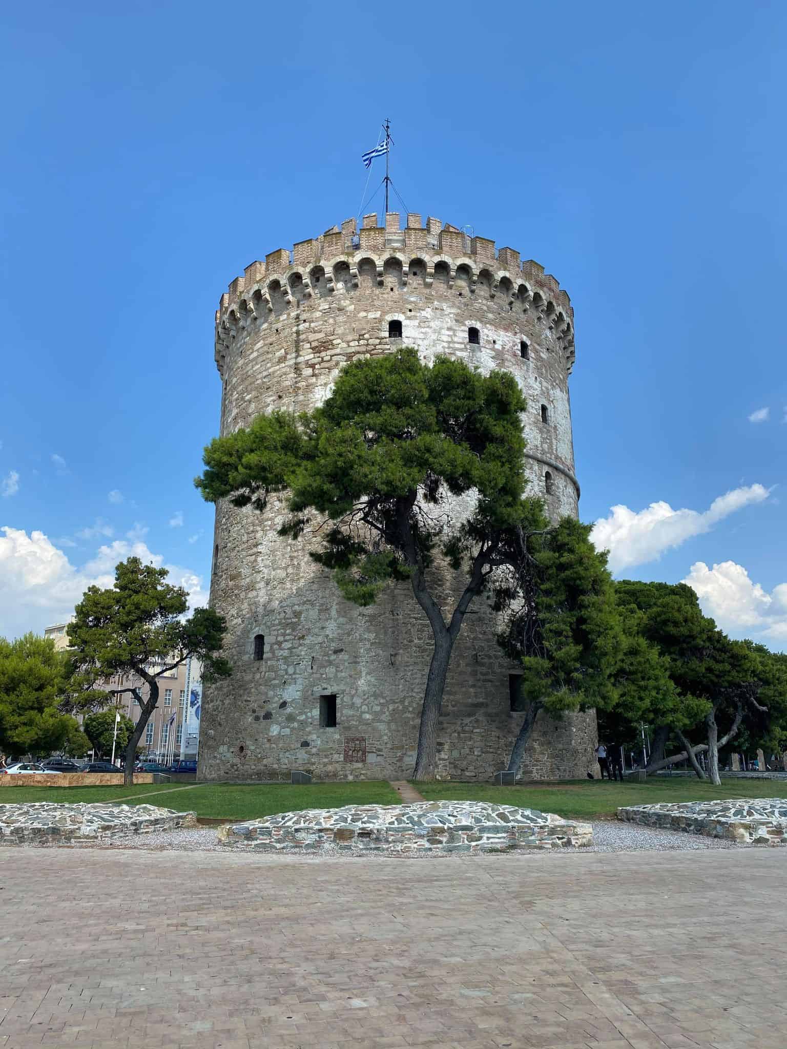 La Torre Blanca es uno de los monumentos más importantes de Tesalónica