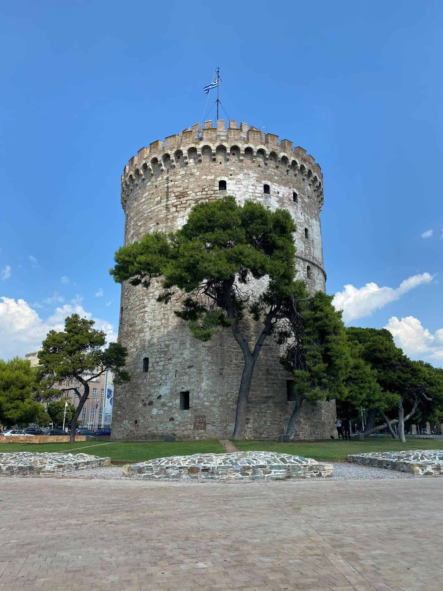 Landmarks in Greece: The White Tower of Thessaloniki