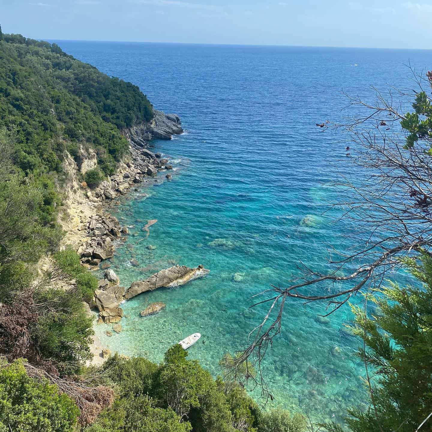 Some of Parga's beaches are accessible only by boat