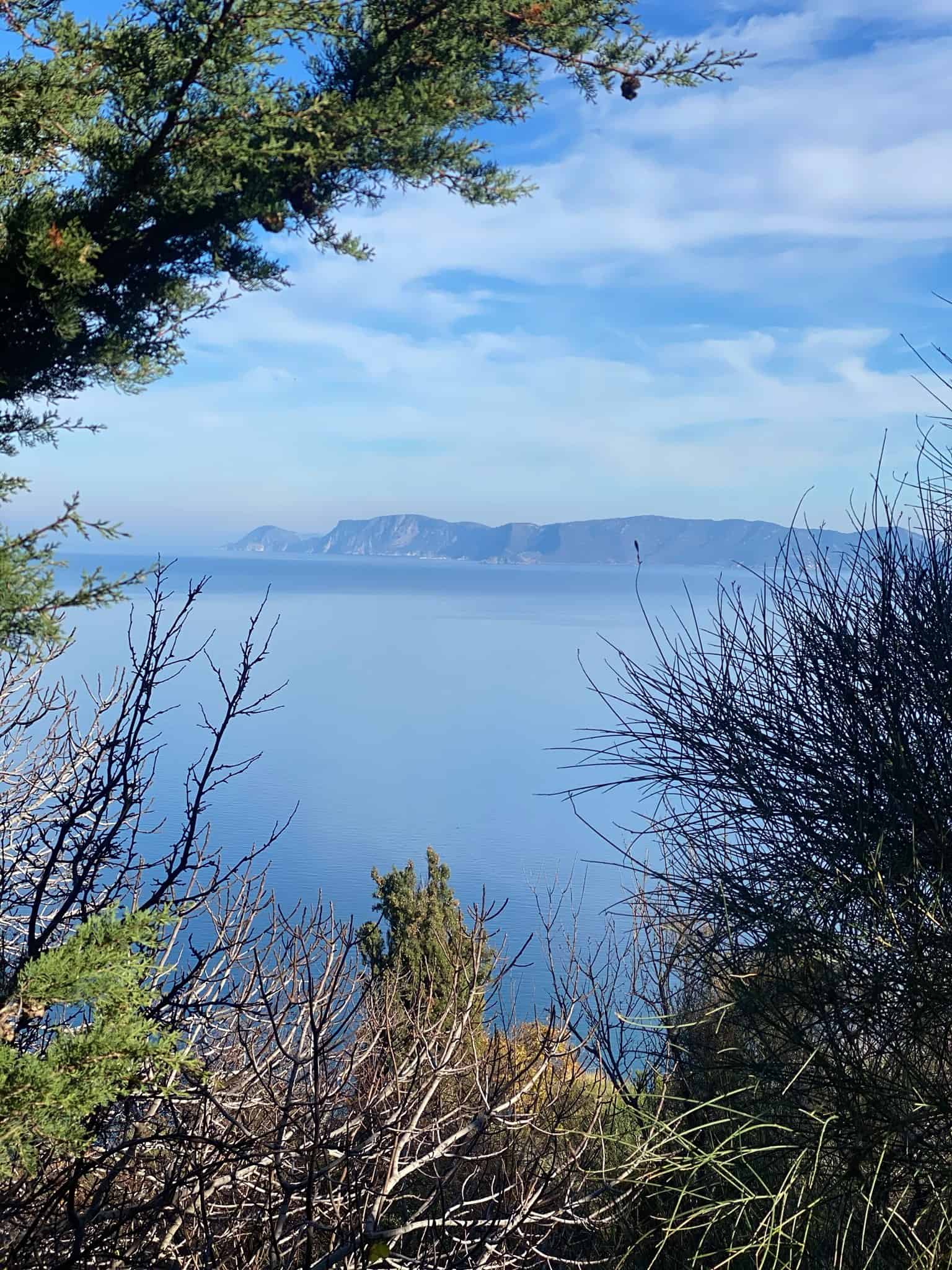 Skopelos Greece in winter