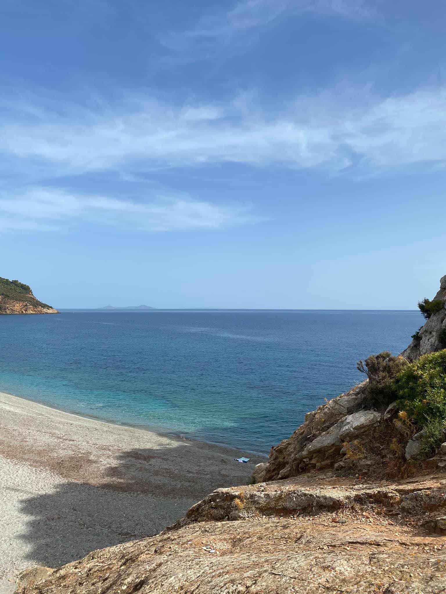 Velanio beach, Skopelos