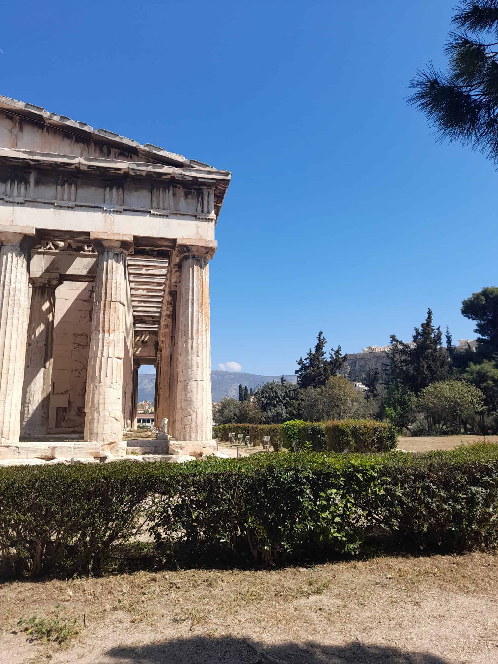 Famous landmarks in Athens: Temple of Hephaestus