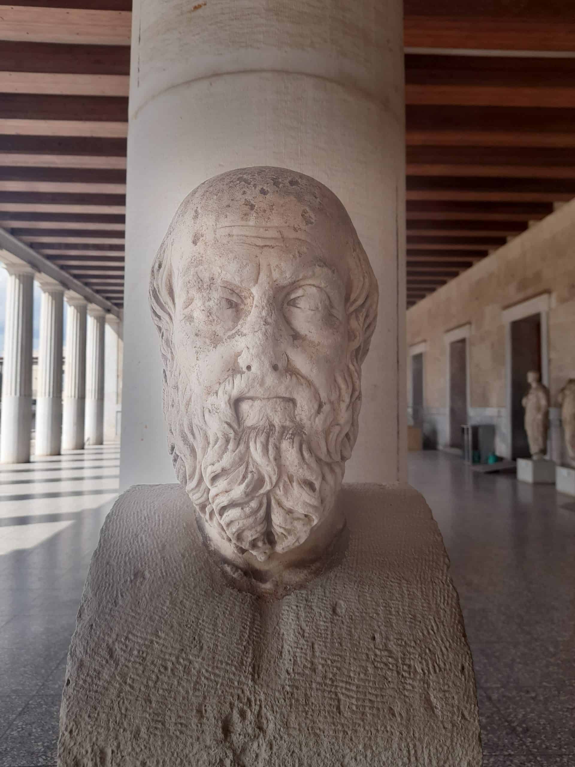 Athens famous landmarks: Stoa of Attalos