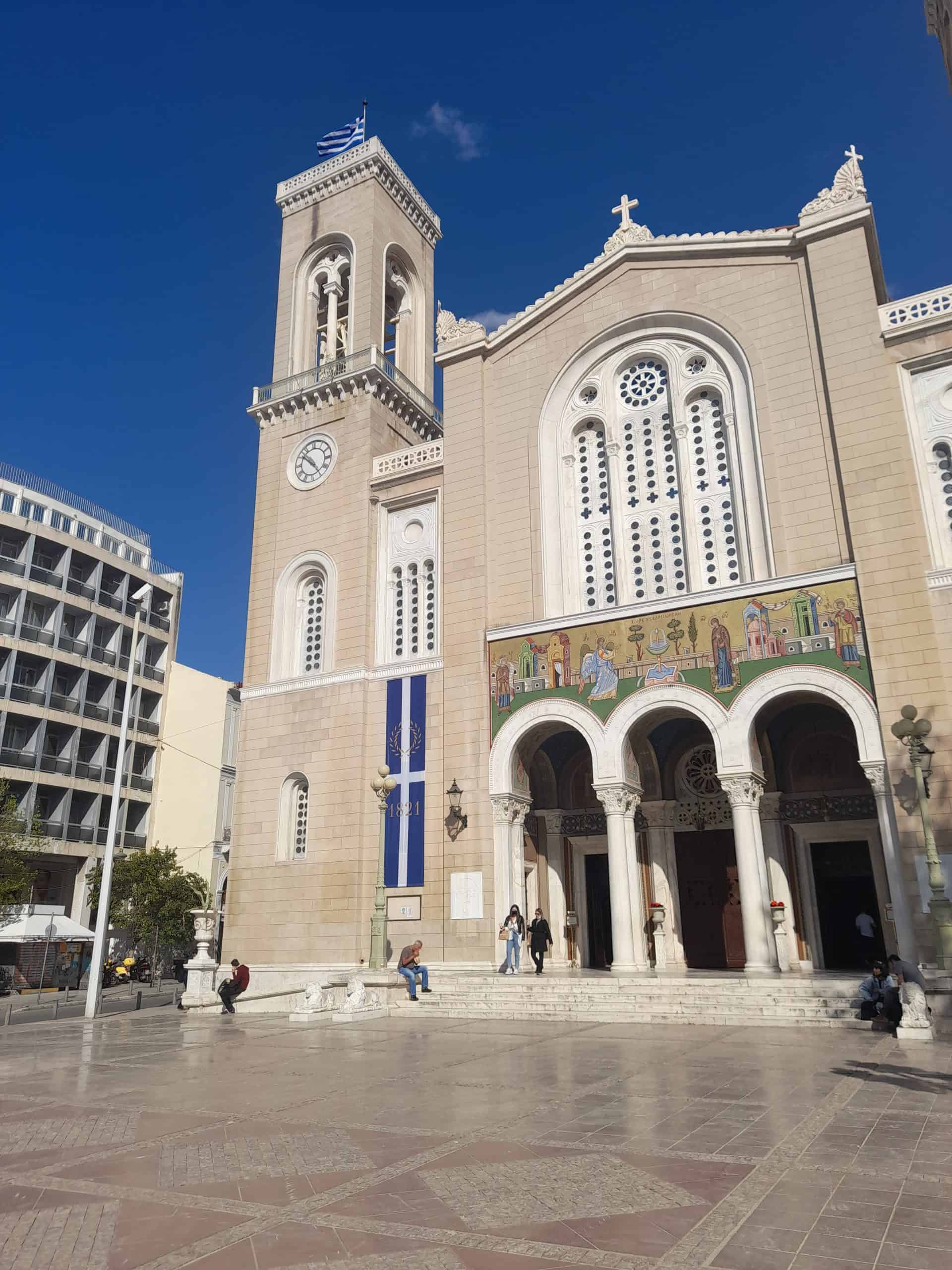 Mitropoleos Square in Athens