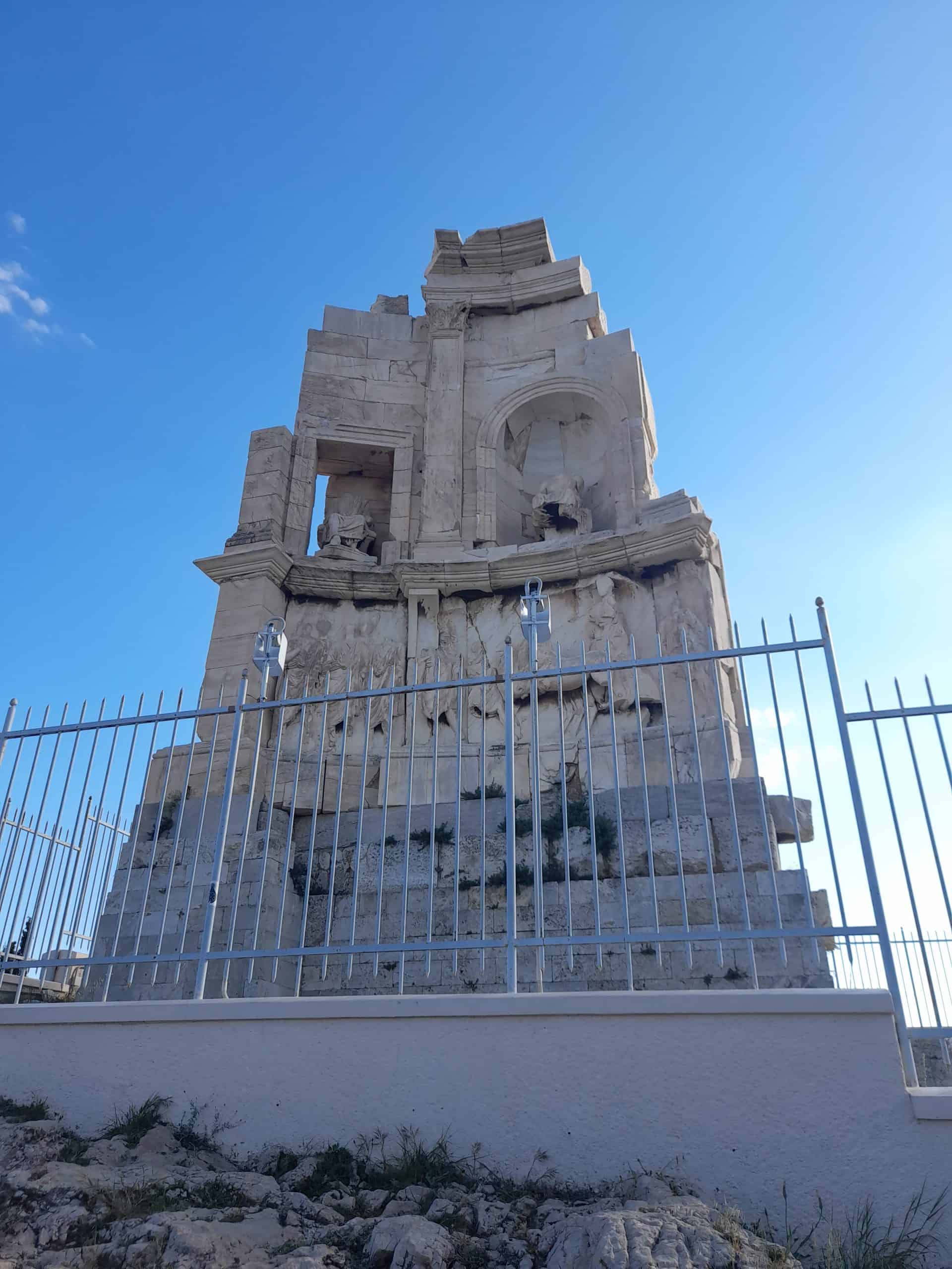 Two days in Athens: Filopappou monument