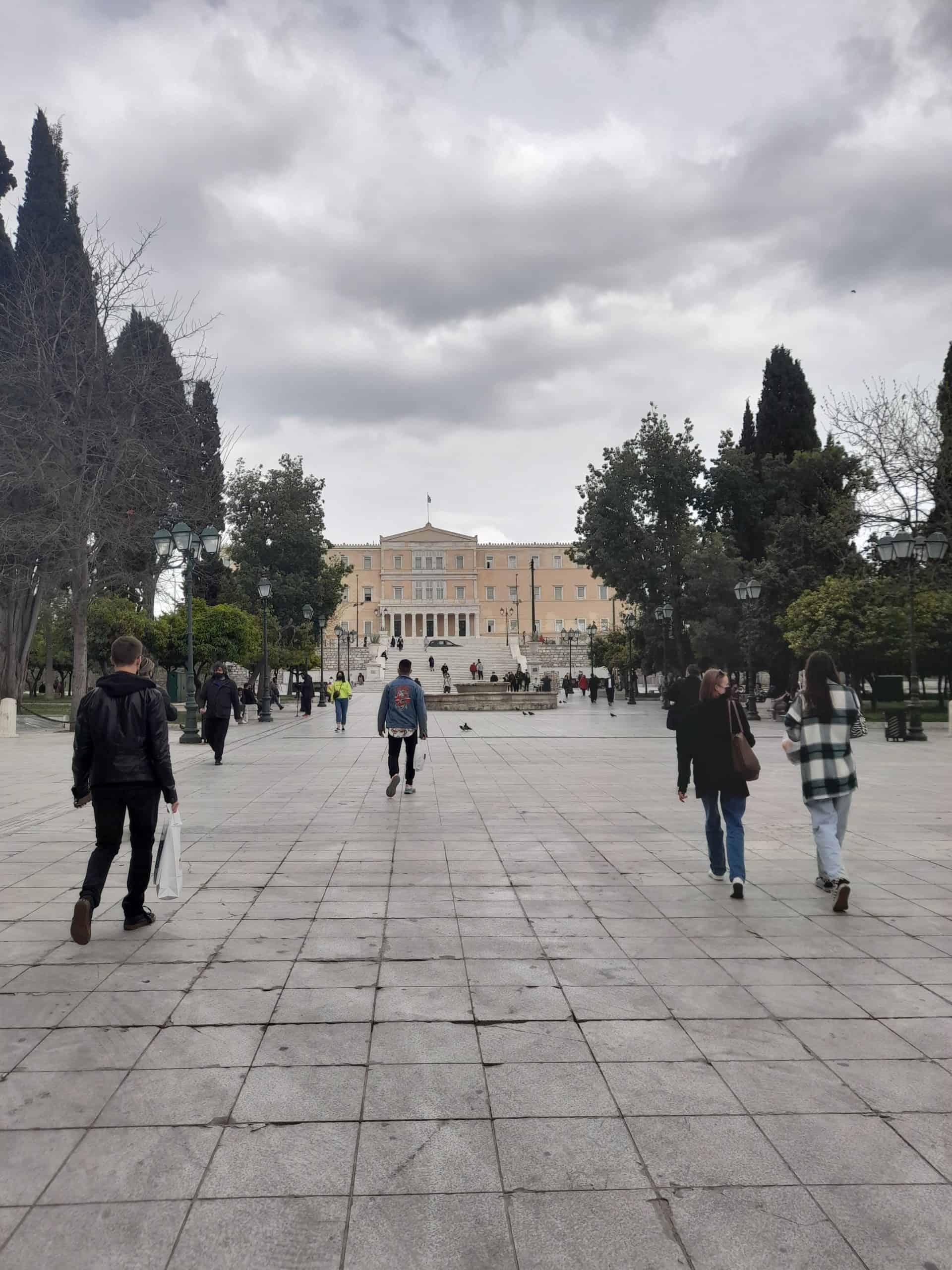 Syntagma marks the heart of the city of Athens