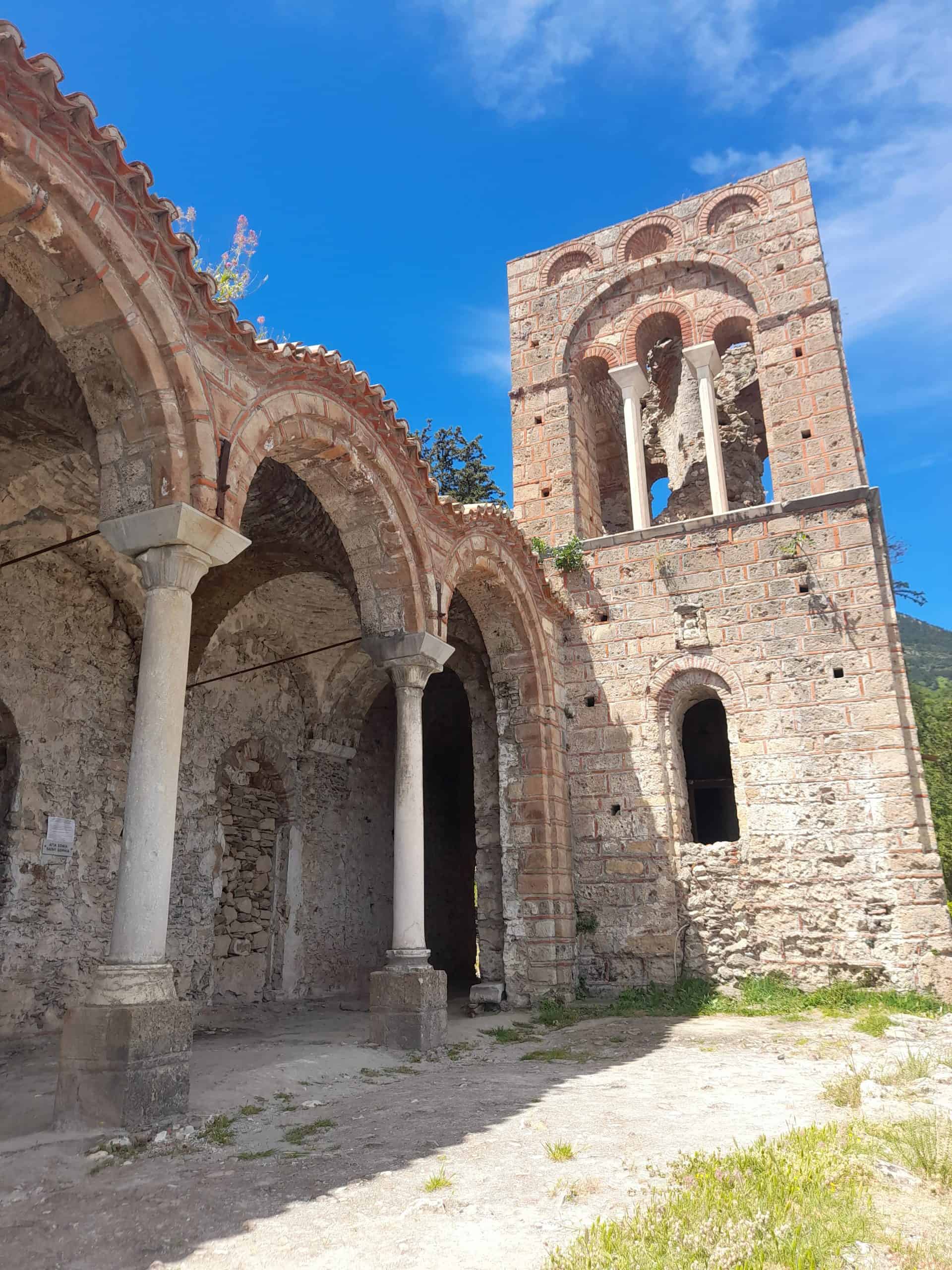 The churches of Mystras, Greece