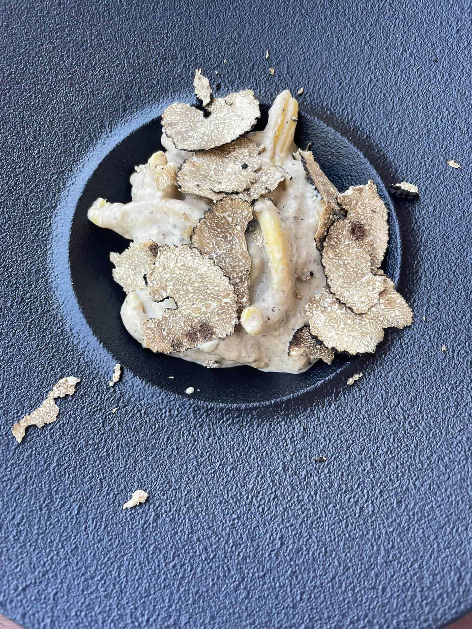 Pakleni islands: Handmade strozzapreti pasta prepared with Istria truffles and mushrooms