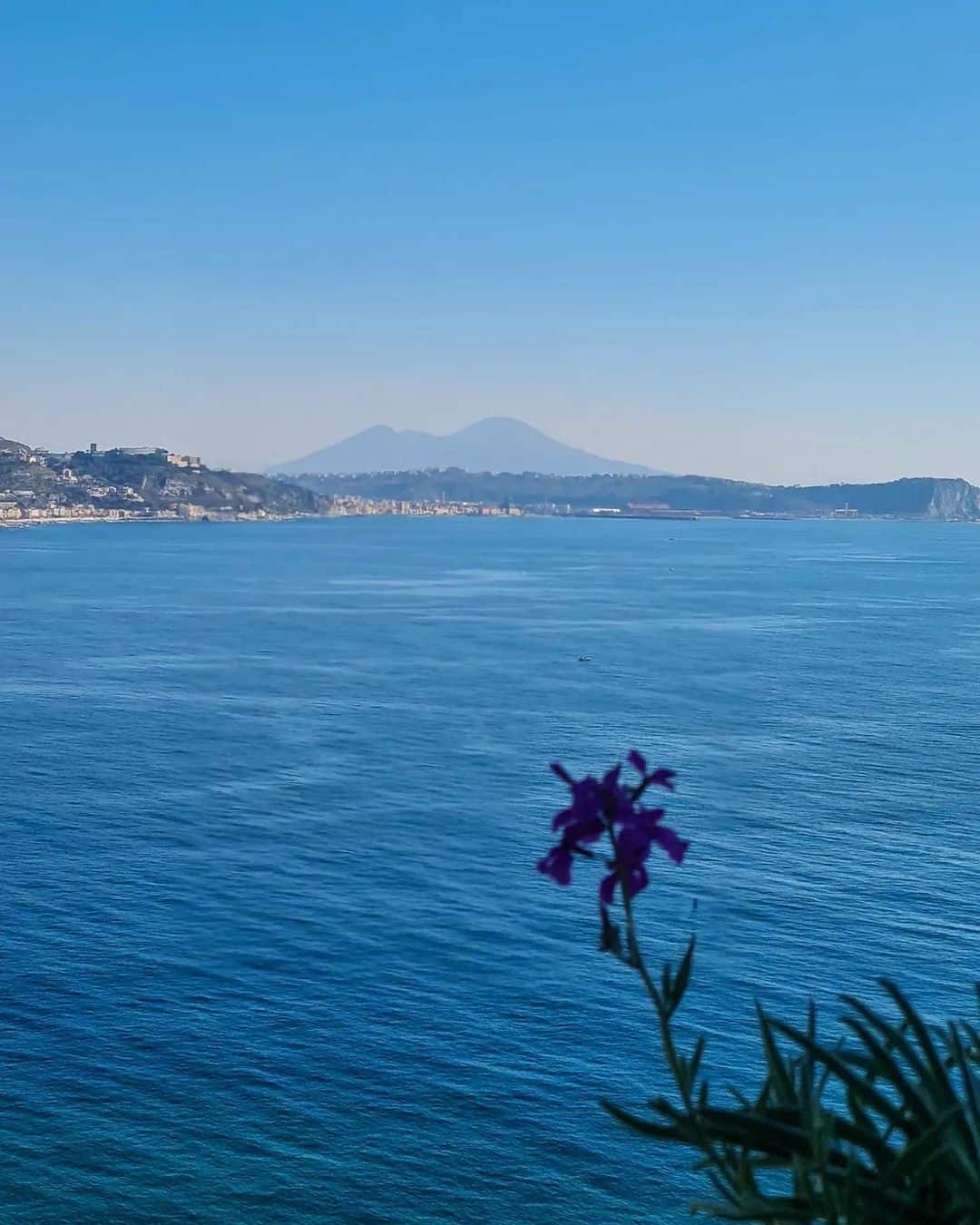 Vesuvius looks over Napoli