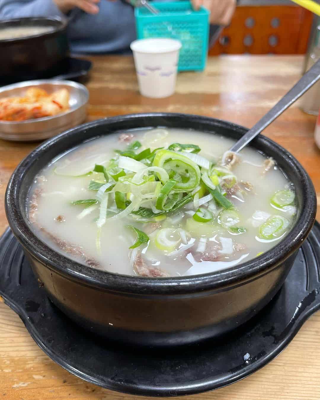 ox-bone soup