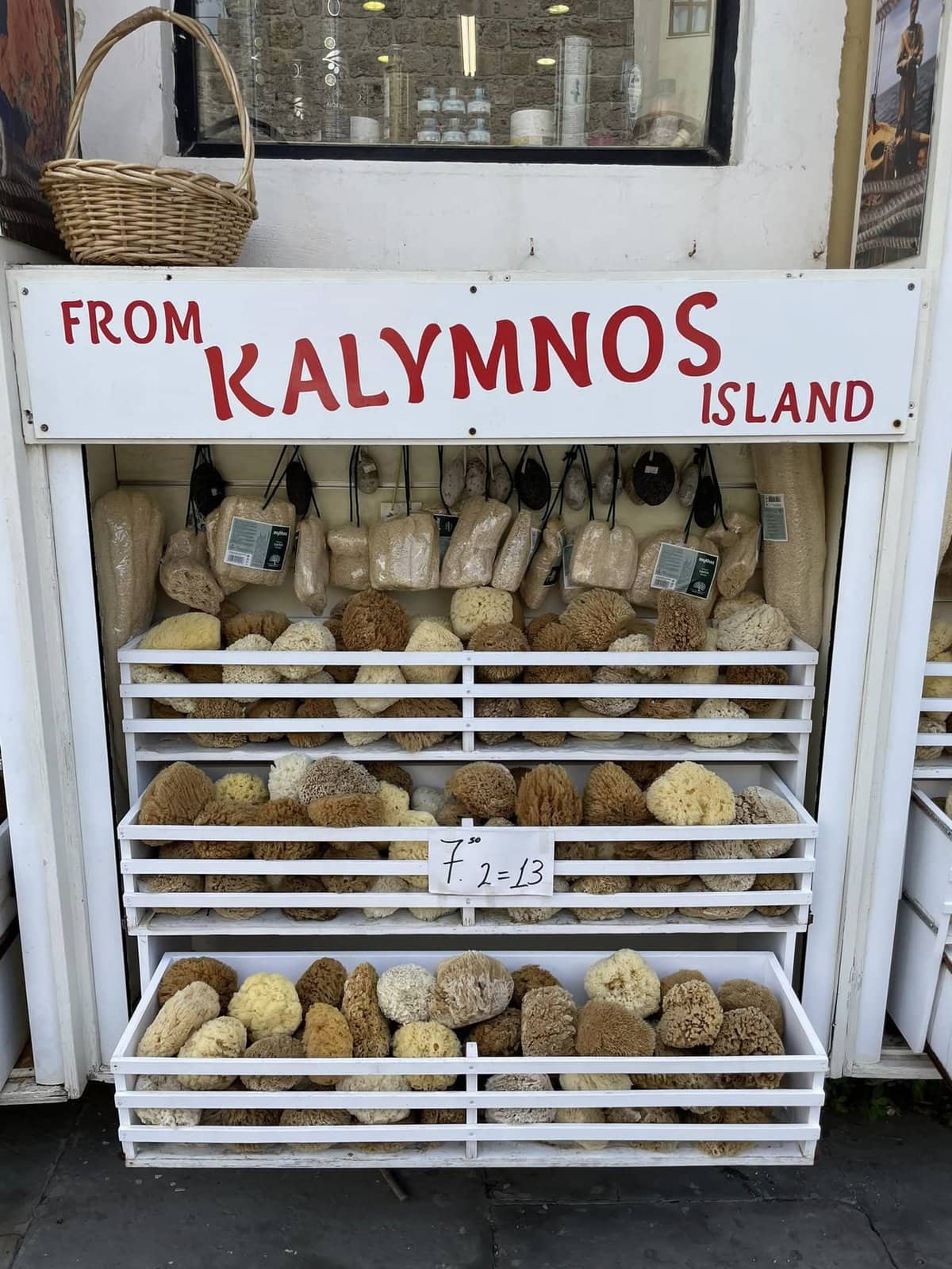 Sponges from the Dodecanese make a great Greek souvenir