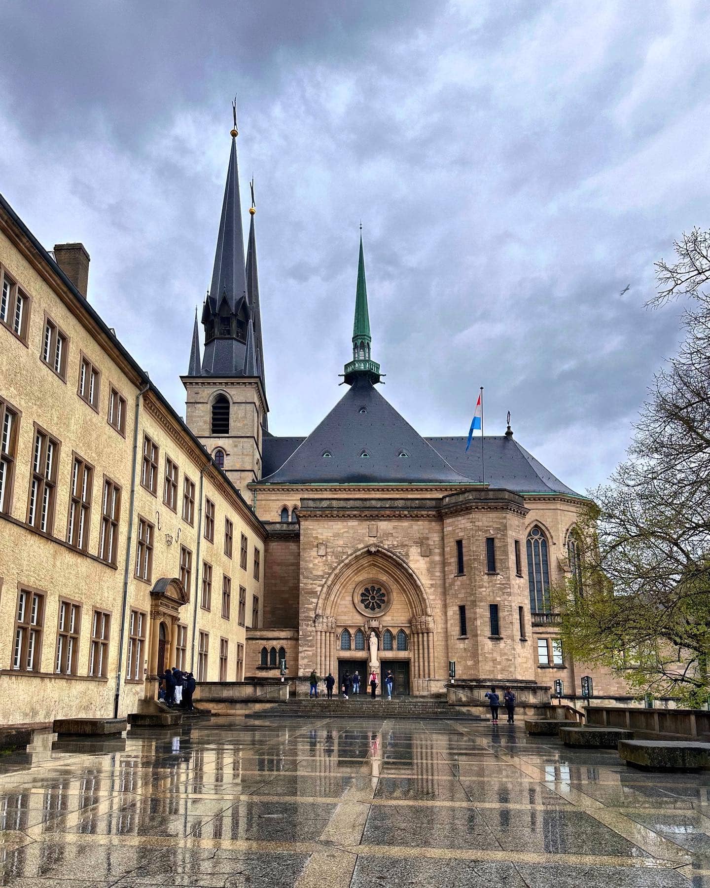 Luxembourg itinerary: Luxembourg Cathedral of Notre Dame 