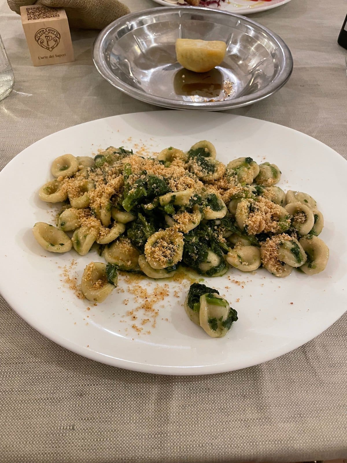 Pugliese orecchiette pasta