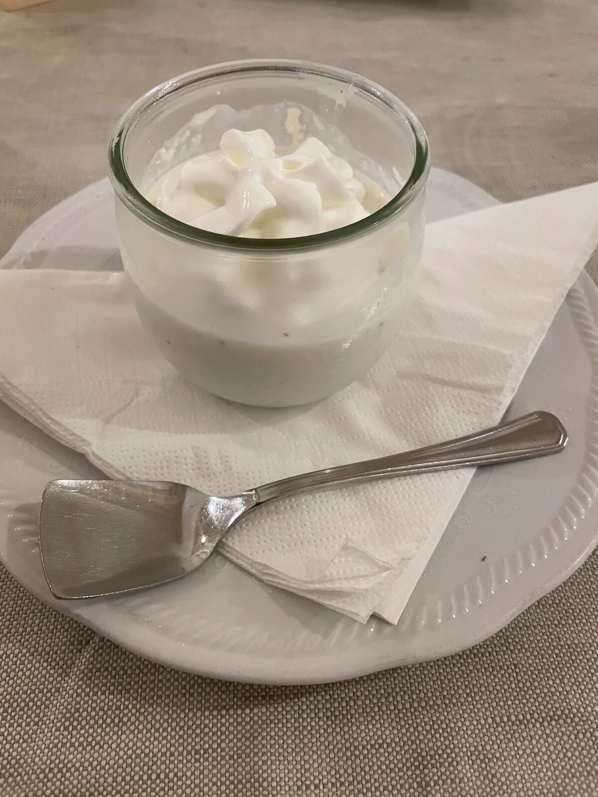 Quotes about Italian food - image of coconut panna cotta dessert